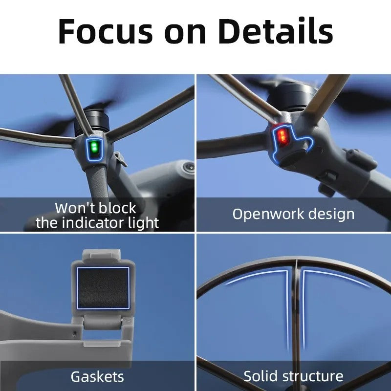 DJI Air 3 / Air 3S Propeller Guard – Quick-Release Protective Accessory