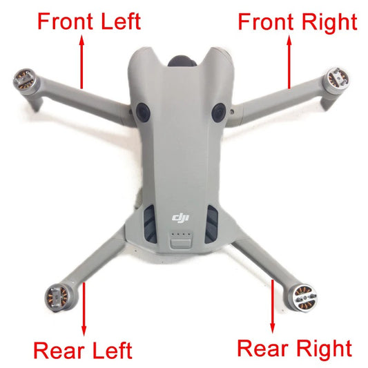 DJI Mini 4 Pro Front & Rear Arms – Replacement Parts